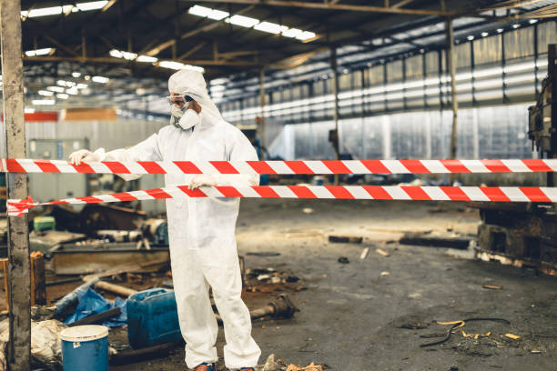 Professional Drug Lab Cleanup technician working in Bridgewater, SD